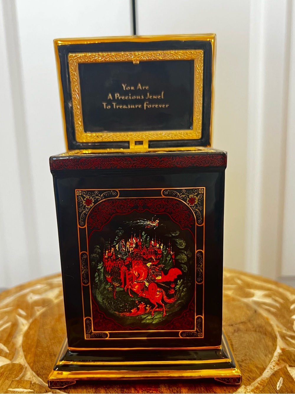 Ardleigh Elliott vintage 2001 Russian Music Box “Wind Beneath my Winds #A2003